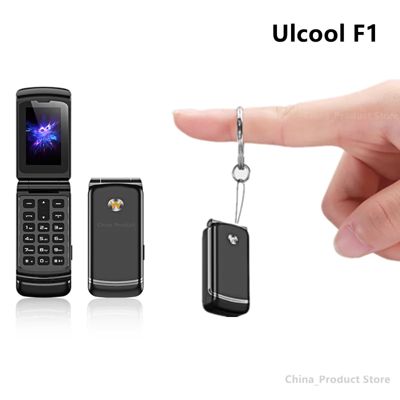 Мини сотовый телефон Ulcool F1 GSM 300 мАч 32 Мб Bluetooth карманный портативный мобильный PK