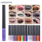 Новинка, жидкая подводка для глаз, 12 цветов на выбор, водостойкая стойкая матовая подводка для глаз, цветная подводка для глаз, карандаш, косметика для вечеринки