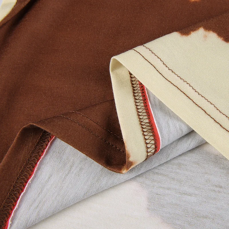 

Nice Women's Round Neck T-Shirts, Stylish Short Sleeve Yin Yang Graphic Slim Fit Crop Tops