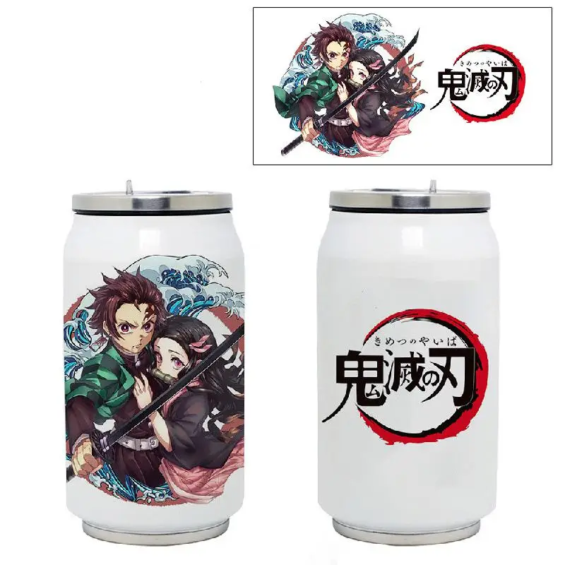 Изоляционная чаша из нержавеющей стали с изображением дьявольского клинка Аниме