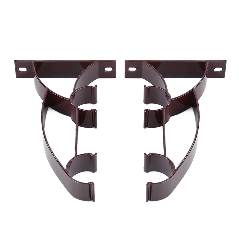 Сверхпрочный металлический карниз из алюминиевого сплава 2 шт. Настенные