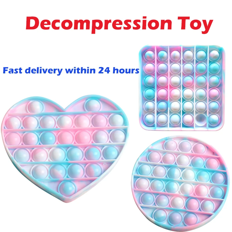 

Stress Relief Sensory Toy Fitget Toys Game For Adult Kid Push Bubble Fidget Autism Special Needs Stress Reliever Figet Speelgoed