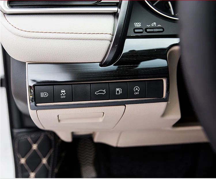 

Stainless Steel Car Headlight Adjustment Knob Switch Cover Trim Interior for Camry XV70 2018 2019 2020 Accessories