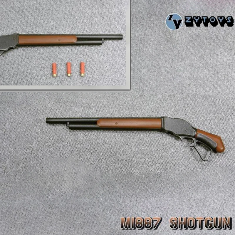 

ZYTOYS ZY8040 1/6 Winchester M1887, модель ружья, оружия, игрушки для 12 дюймов, экшн-фигурки, аксессуары, не стреляют
