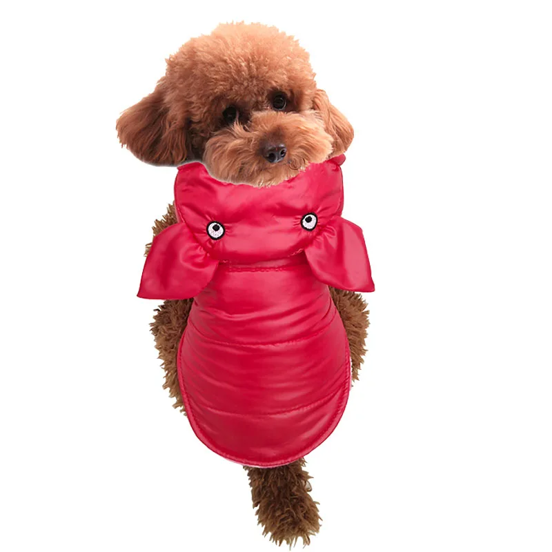 Funny Pig Design Winter Coat For Puppy Dog Lovely Pets Two Legs Coat New Clothing Small Dog Outfit