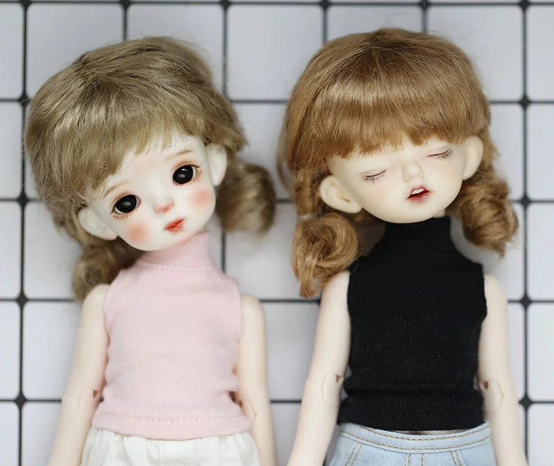 

BJD doll clothes suitable for 1-6 size sleeveless high neck bottoming vest doll accessories