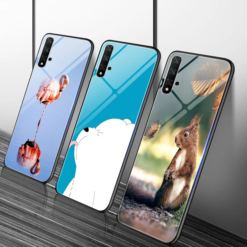 Глянцевый яркий чехол для Huawei Honor 8X 9X Premium 8S 8A Prime 9 10X 10 10i 20 20S Lite Pro 9A 9S 9C|Бамперы| |