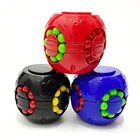 Мини-Волшебный куб Многофункциональный Гиро-Спиннер Magic Bean вращающийся куб снимает стресс и беспокойство игрушка для взрослых и детей