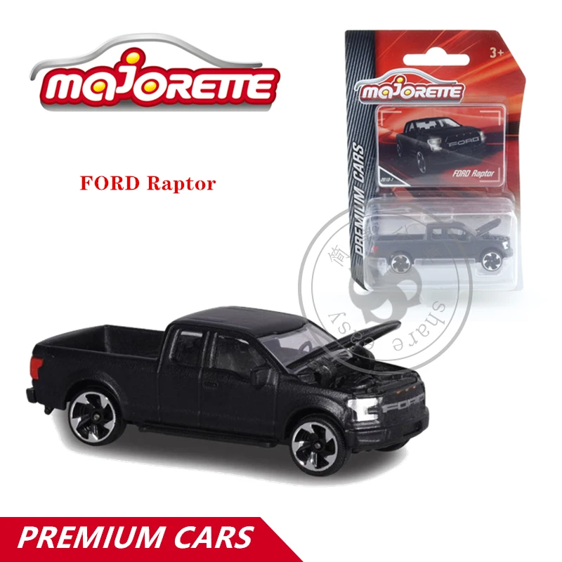 

Majorette 1/64 премиум серии FORD Raptor Автомобиль Горячий поп дети игрушки моторные машины литья под давлением металлическая модель