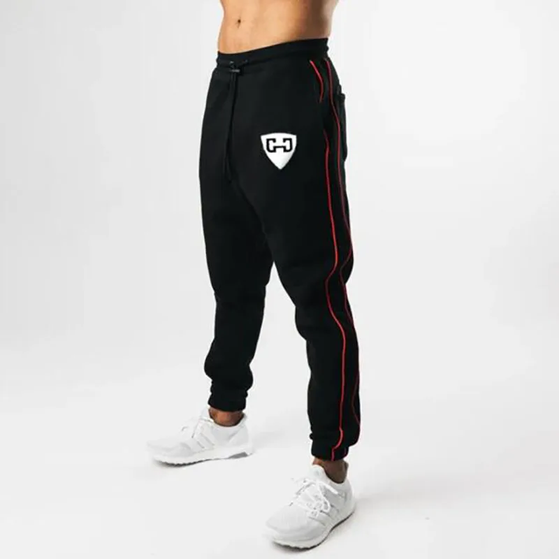 

Men's Fitness Training Large Size Sports Warm Pants Jogger Men's Fashion Casual Feet Sports Pants Weight Loss Bottoms Sportswear