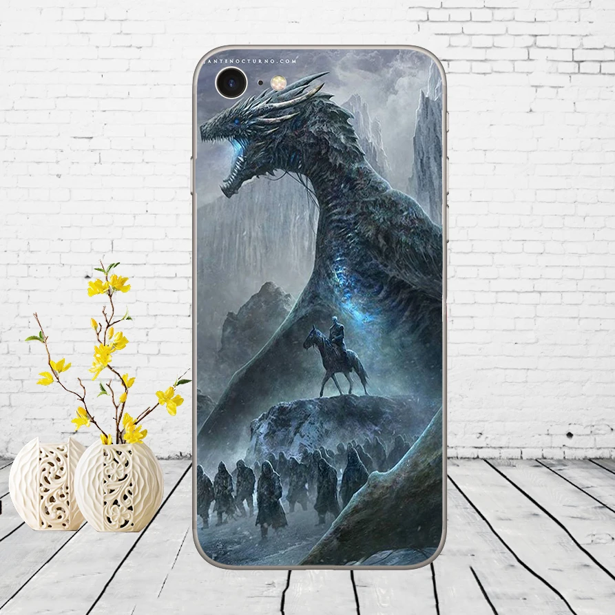 3 98DD Игра престолов сезон 7 Gots7 Мягкий силиконовый чехол для iPhone 5 5S SE 6 6s 8 plus 7 7 Plus X XS SR MAX чехол - Цвет: 3