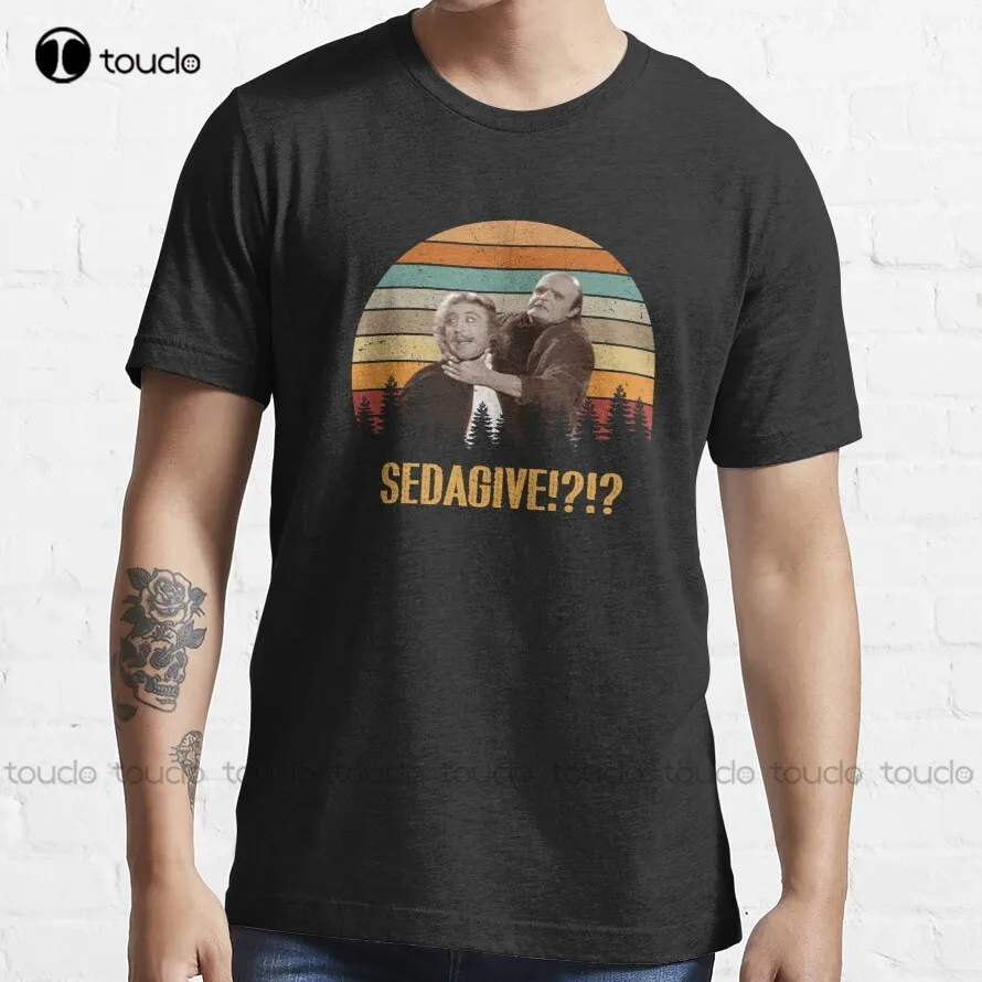 

Футболка Sedagive Young Frankenstein, повседневные рубашки для женщин, индивидуальная футболка для подростков, унисекс, цифровая печать, женская футбол...
