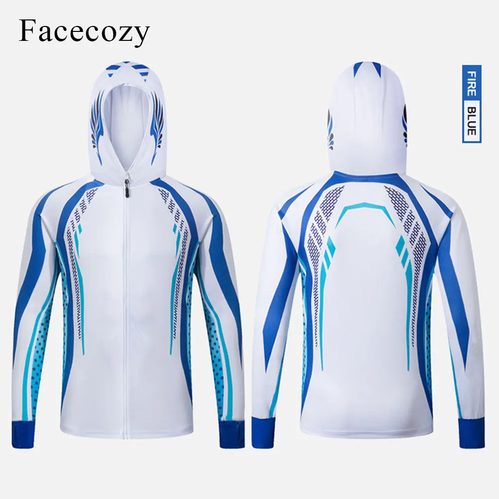 Мужская дышащая быстросохнущая куртка Faceoczy тонкая спортивная на молнии с