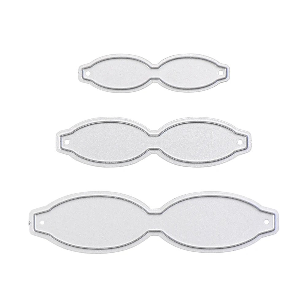 HOOMIN украшения для открыток тиснение папка резка 6 шт./лот бант луки режущий