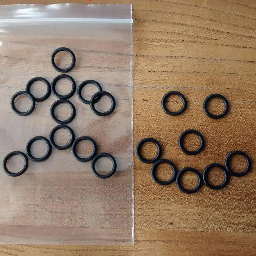 Черные уплотнительные кольца для мойки высокого давления 50 шт. 1/4 дюйма резиновые