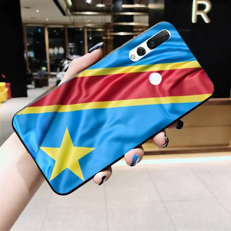 

Congo Flag Phone Case Huawei Y6P Y8S Y8P Y5II Y5 Y6 2019 P Smart Prime Pro