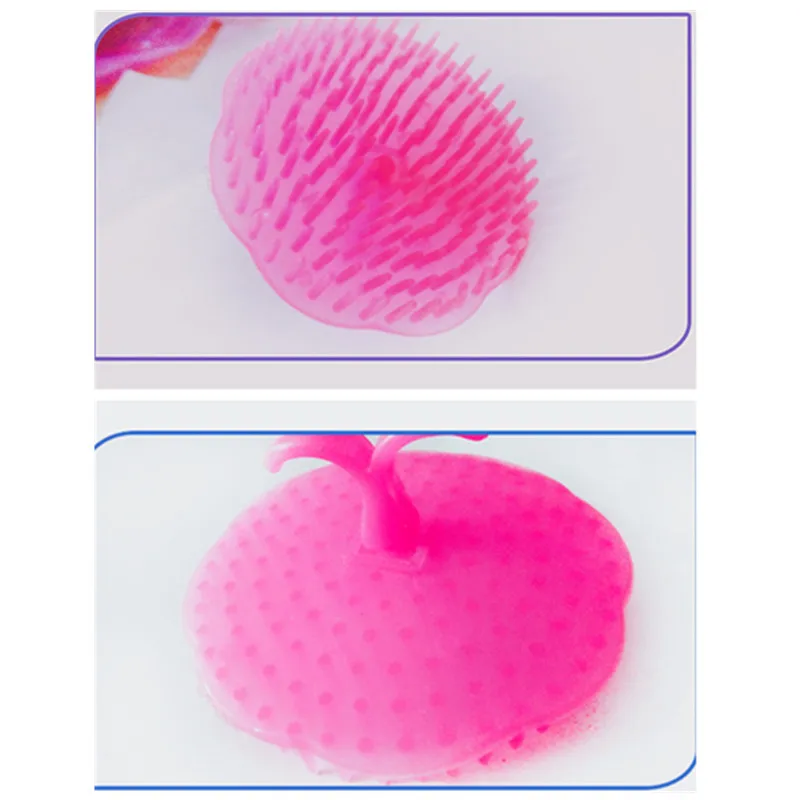 1 шт. шампунь Воздушная щетка расческа мягкий массажер для головы мытья волос