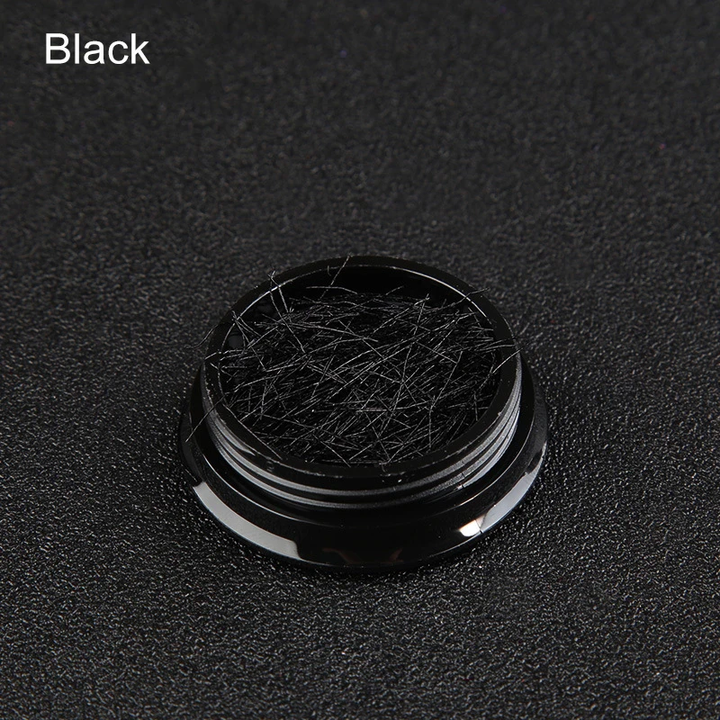 Black 1 коробка Многоцветный металлический блеск для ногтей линия для DIY ногтей магазин украшения Золотой Серебряный ноготь линия качество ногтей части для дизайна ногтей - Цвет: Black
