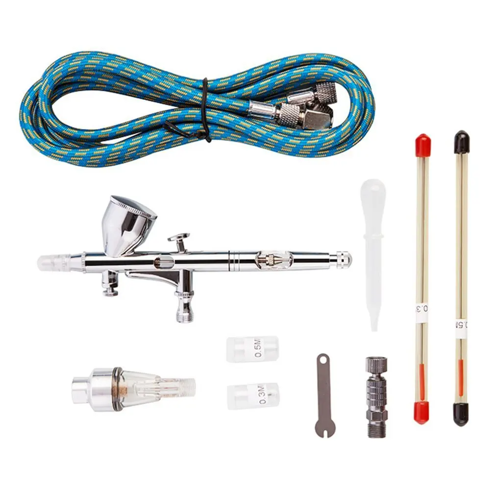 

DIY Model Spray Pen Paint Air Tool Dual Action Air Kit Practical Tattoo Arts Crafts Nail Tool Airbrush Spray Power Tools