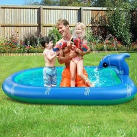 childrens inflatables pool baby outdoor game child garden water pool for kids inflatable swimming pool toys kids water jet mat