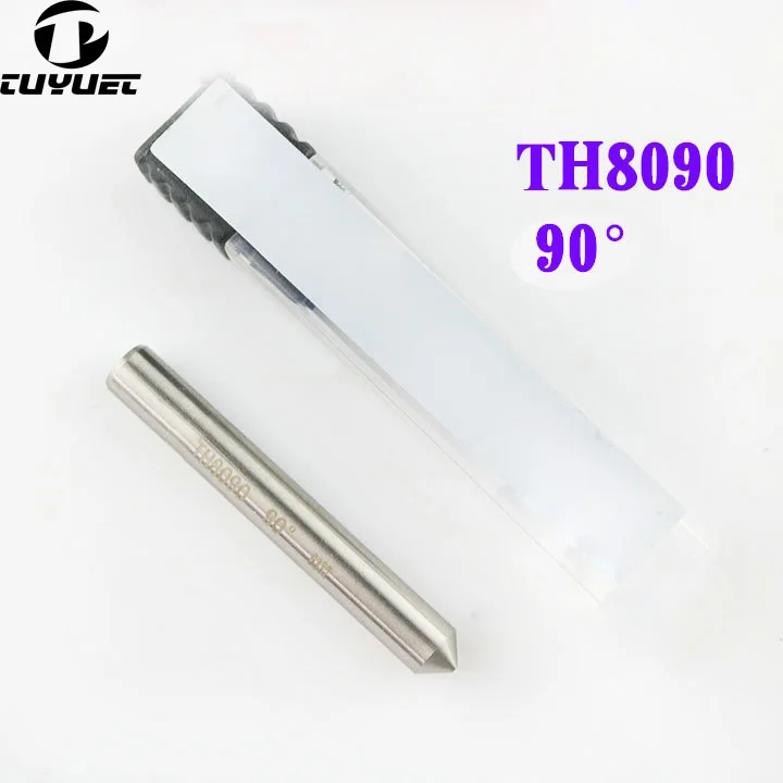 TH8090 твердосплавная Концевая фреза из быстрорежущей стали с углом 90 ° для станка