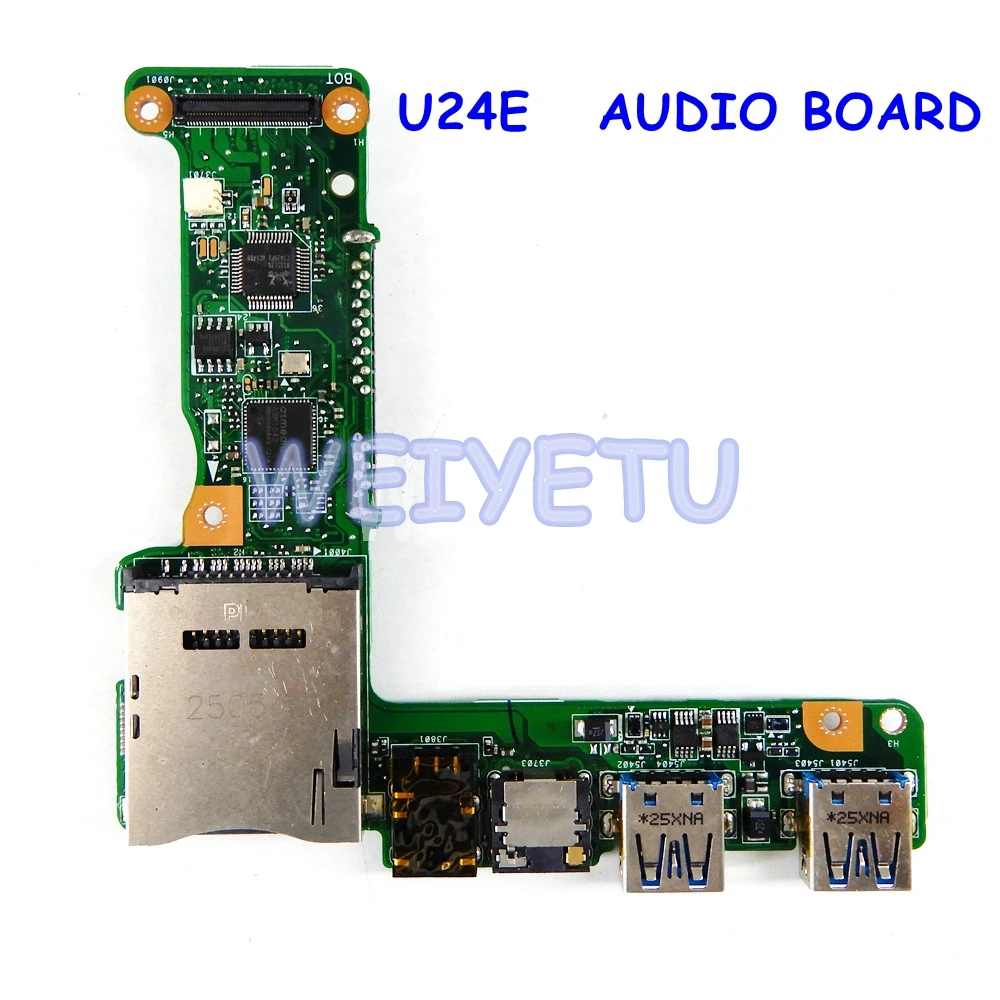 

U24E U24A HDD Hard disk adapter board Sound card USB SD Hard disk interface REV 2.0 Audio Board