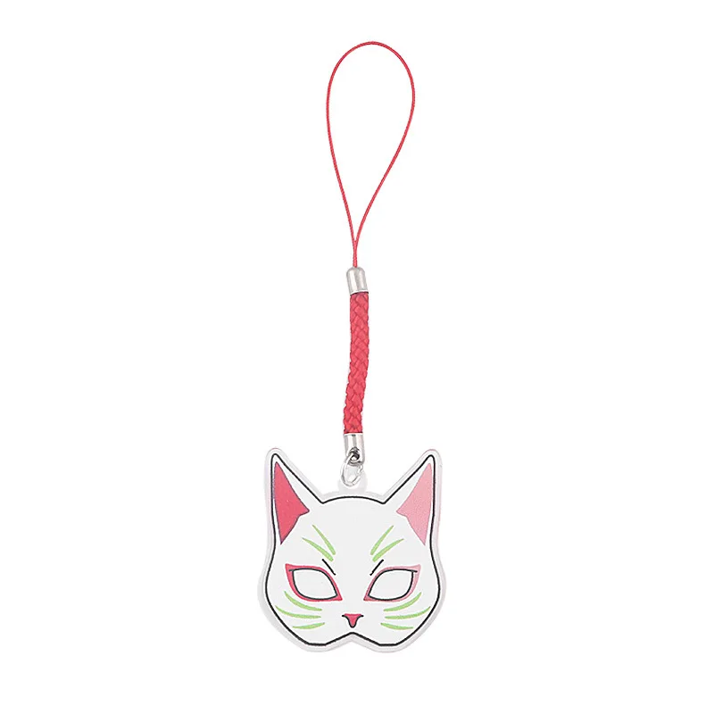 

Anime Jewelry Cat Mask Keychain Keyring For Women Children Cosplay