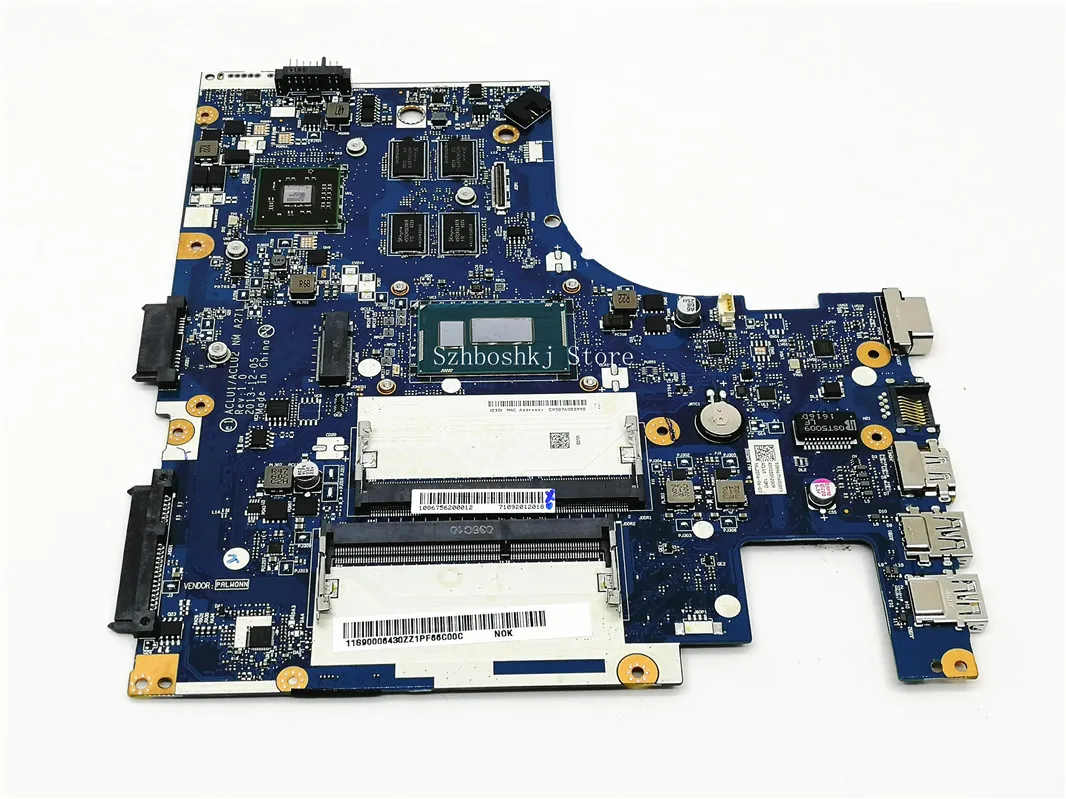 FRU 90006430 ноутбук материнская плата для Lenovo G40-70 ACLU1/ACLU2 NM-A271 материнской платы W/SR1E8 3558U Процессор 2 Гб DDR3 тестирования работы