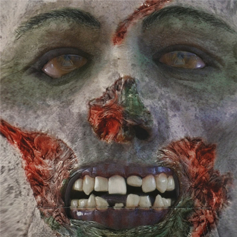 Карнавальный костюм на Хэллоуин с изображением лица зомби вечерние костюмы