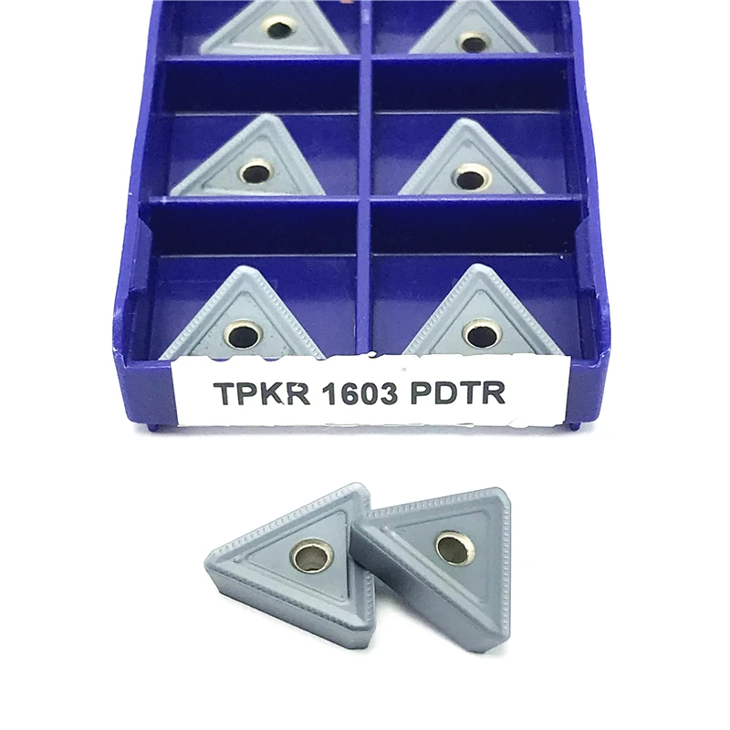 Инструмент для наружной обточки TPKR1603 PDTR LT30 вставка твердосплавный режущий