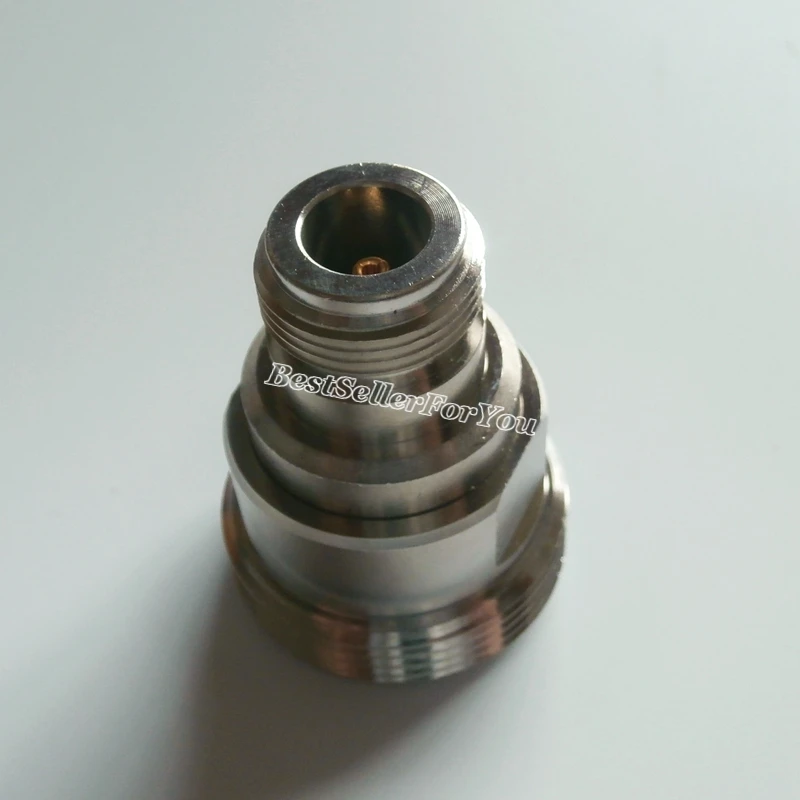 1Pcs L29 7/16 DIN Female To N Jack Straight RF Coaxial Adapter Connector |