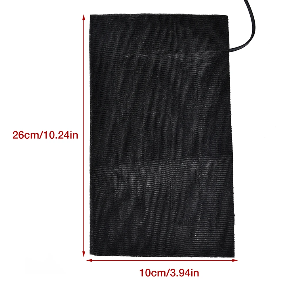 

5V 2A USB Electric Heated Pad Adjusted Outdoor Thermal Pants Heating Pad Winter Thermal Heating Sheet Heat Mat Outoor Tool