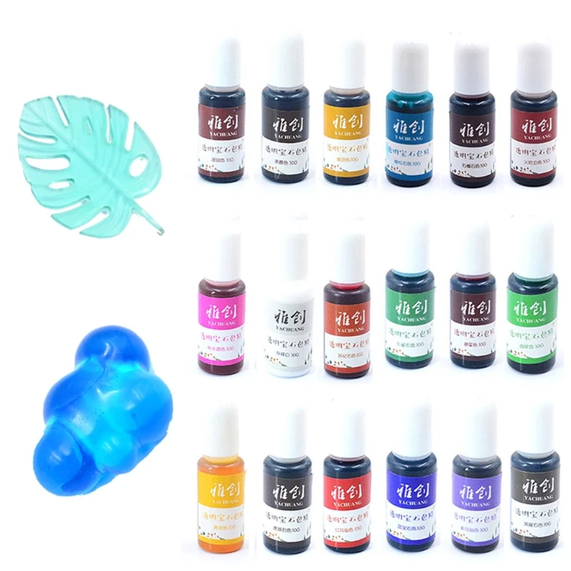 

18 Colors Epoxy Resin Pigment Liquid Resin Colorant Pigment Resin Colorant Dye LX9E
