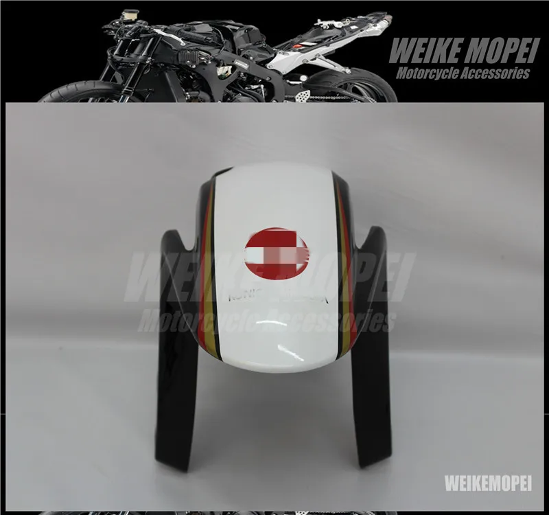 

Black white Shiny Fit for Honda CBR600RR F5 2007 2008 2009 2010 2011 2012-2020 Front Fender Fairing Mudguard Cover