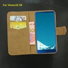 6 цветов Vkworld S8 Чехол кожаный модный винтажный роскошный эксклюзивный Ретро защитный чехол для телефона Vkworld S8 кредитный чехол