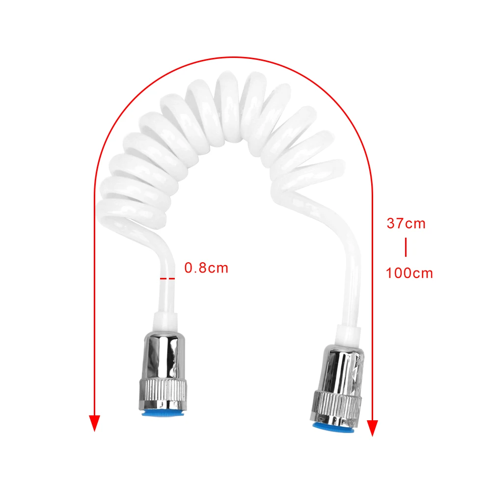 

Spray Gun Shower Head Nozzle Handheld Bidet Toilet Sprayer Portable with Telephone Shower Hose