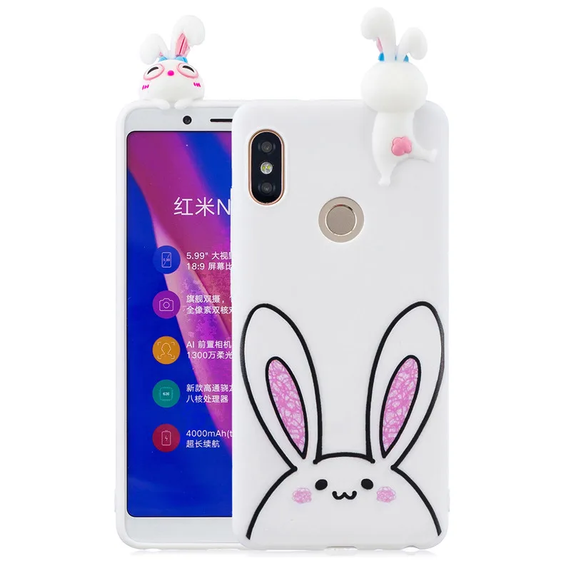 K 3D, панда, единорог, "Кролик", "Кошка чехол для Xiaomi Mi8 A1 A2 Lite Redmi 8 7 6 7A 8A 4X Note 8T Note 8 iPhone 7 6 Plus 5 iPad Pro 5A Redmi 5 Plus S2 чехол - Цвет: K