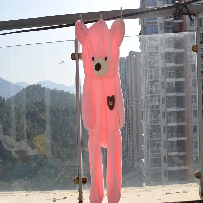 

200cm Giant Teddy Bear Plush Toys Soft Teddy Bear Skin Popular Birthday Valentine Gifts For Girls Kids