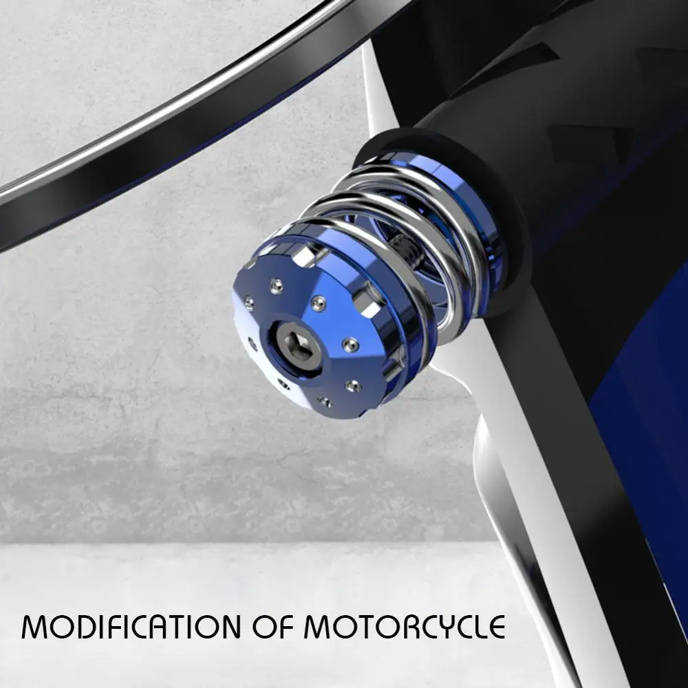 

2 шт. Концевая рукоятка для Руля Мотоцикла, концы рукоятки, концы наконечников, колпачки из алюминиевого сплава