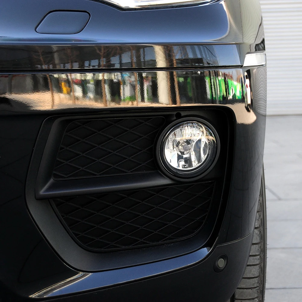 

Closed Grid Front Bumper Grill 51117312605 51117312606 Outdoor Personal Car Parts Decoration for BMW E71 X6 2012-2014