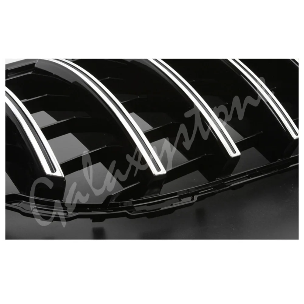 Передняя решетка подходит для Mercedes Benz W176 A250 A200 A45 2016 2017 2018 facelift GT R Стиль черный