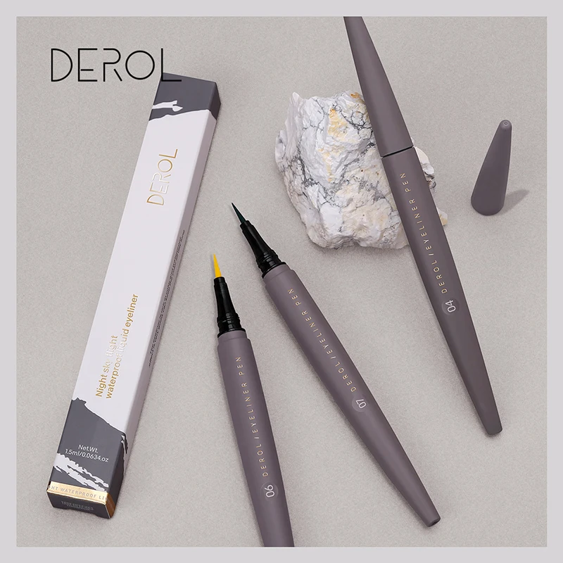 

8-color Liquid Eyeliner Pen Smooth Quick Drying not Blooming Eyeliner Pencil Women Beauty Makeup Tools