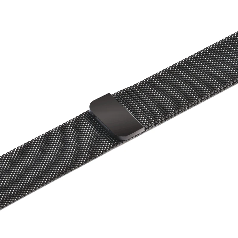 Ремешок для Apple Watch Milanese Loop band для iwatch series 4 3 2 1 браслет 40 мм 44 мм iphone ремень 38 42 мм аксессуары - Цвет ремешка: Gun