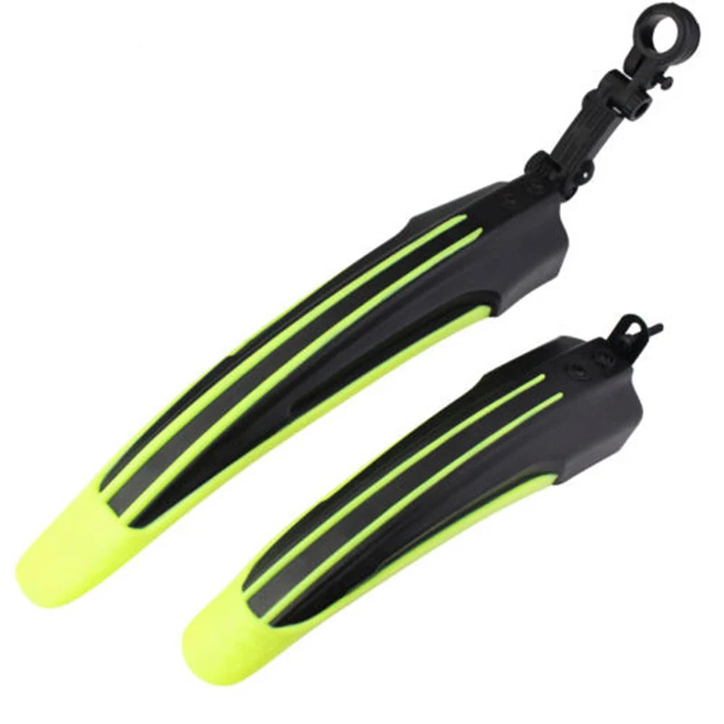 

2PCS Cycling MTB MudGuard Tire Fender Moutain Bike Front Rear Wheel Mud Guard Set Easy Fix Mountain Bike Fender