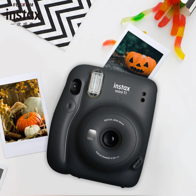 Мини Камера Fujifilm/Fuji instax mini11 One time imaging Instant Polaroid mini 11|Плёночные и моментальные