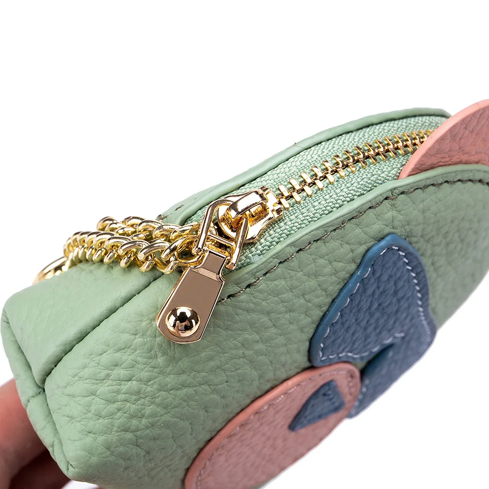 Женский кошелек для монет из натуральной кожи ключей сумка хранения губной