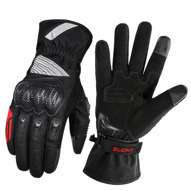 

Motorcycle Winter Gloves Waterproof Warm Riding Motorcycle Off-Road Drop-Resistant Windproof Touch Screen Knight Equipment Long
