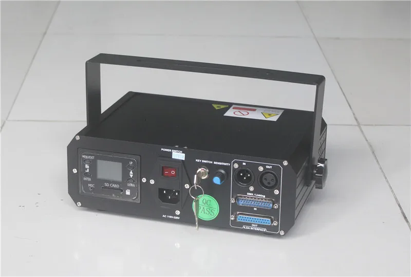 Дешевые маленькие сценические огни для sd-карты 300 МВт 532 нм Зеленый диско-лазер