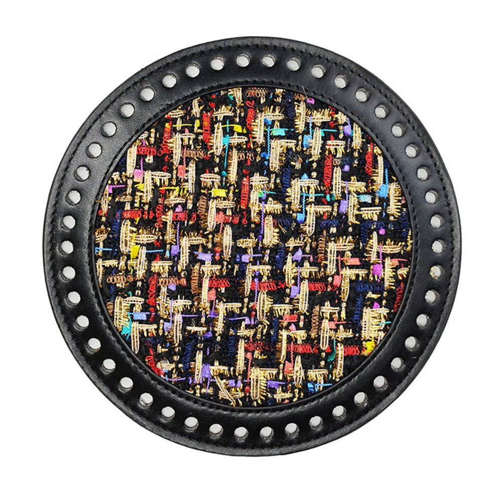 

Round Design Crochet Bag Bottom Shaper Cushion Pad Insert Base For Purse Making Women Bag Diy Accessory