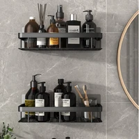 Home Appliance Bathroom Shelves No-Drill Corner Shelf Shower Storage Rack Holder Toilet Organizer Bathroom Kitchen Accessories